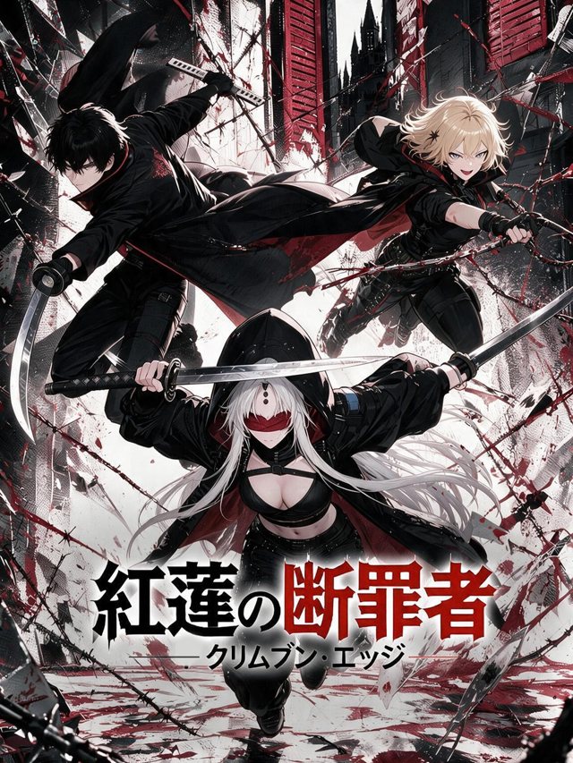 Crimson Edge (紅蓮の断罪者) poster
